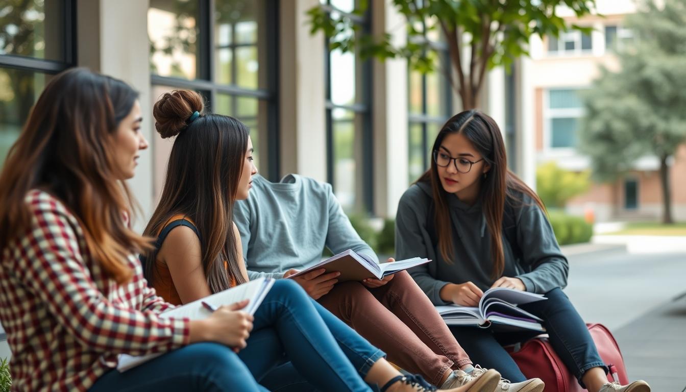 Organized exam preparation notes and academic planner